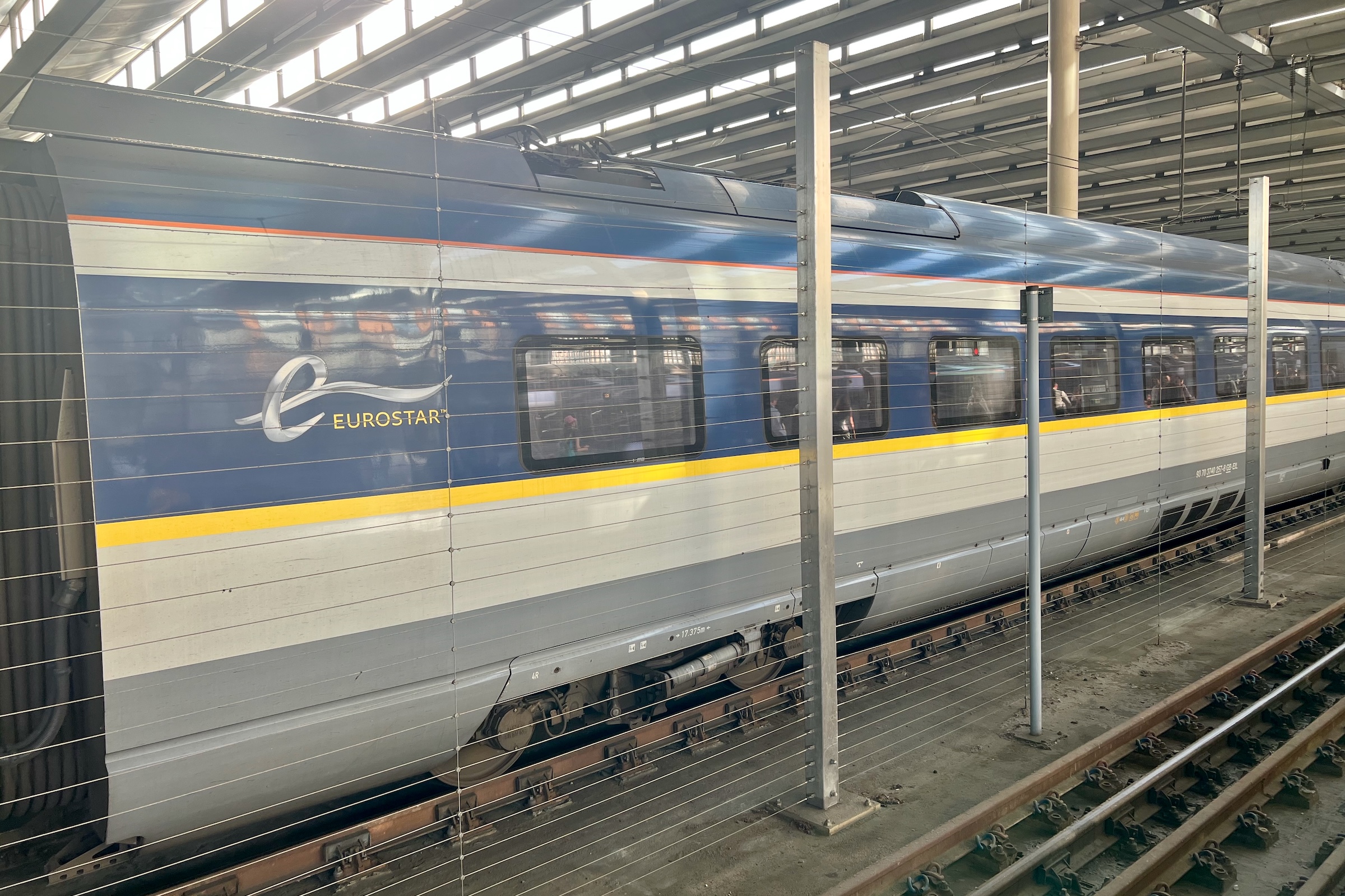 Through the Eurotunnel to England